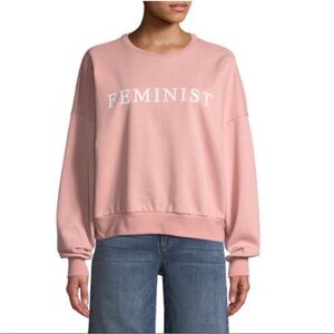 Free Generation Dusty Pink Feminist Sweatshirt